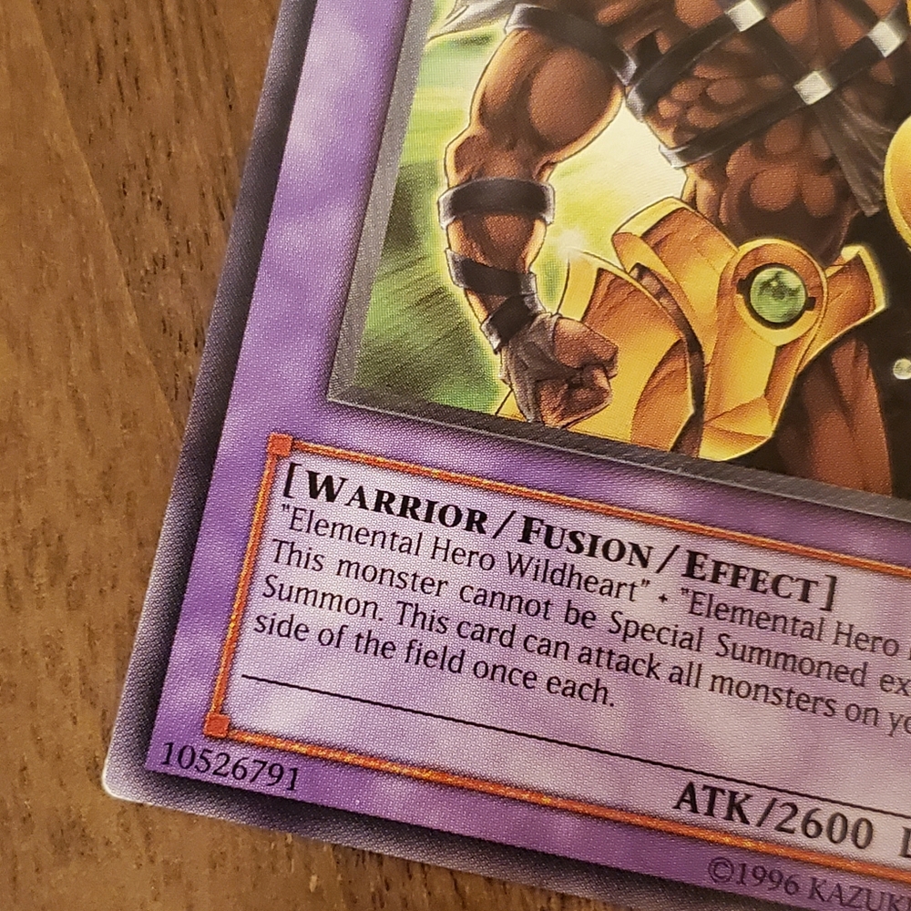 Yu-Gi-Oh Elemental Hero Wildedge Trading Card - Picture 13 of 15